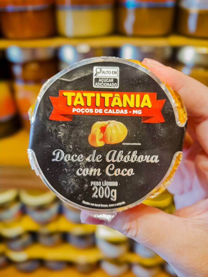 Doce da Roça Abóbora com Coco Tatitânia – 200g