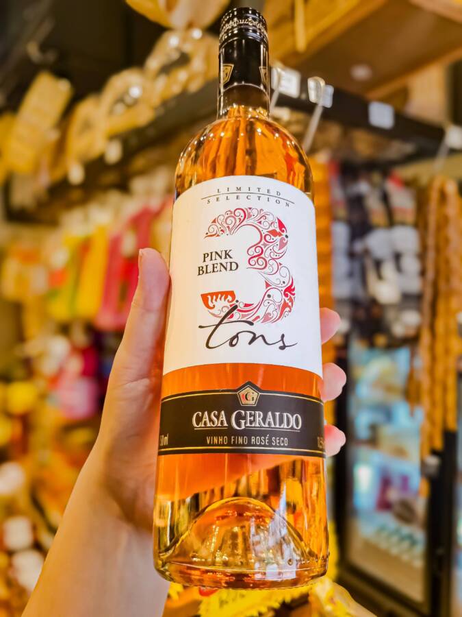 Vinho Fino Rosé Seco Pink Blend 3 Tons Casa Geraldo – 750ml