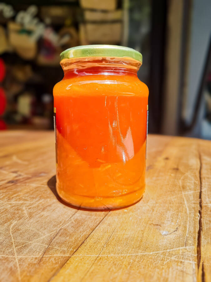 Abóbora cremosa com coco