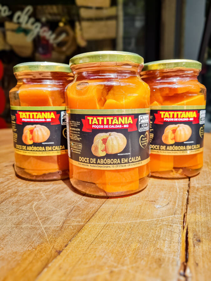 Abóbora em calda