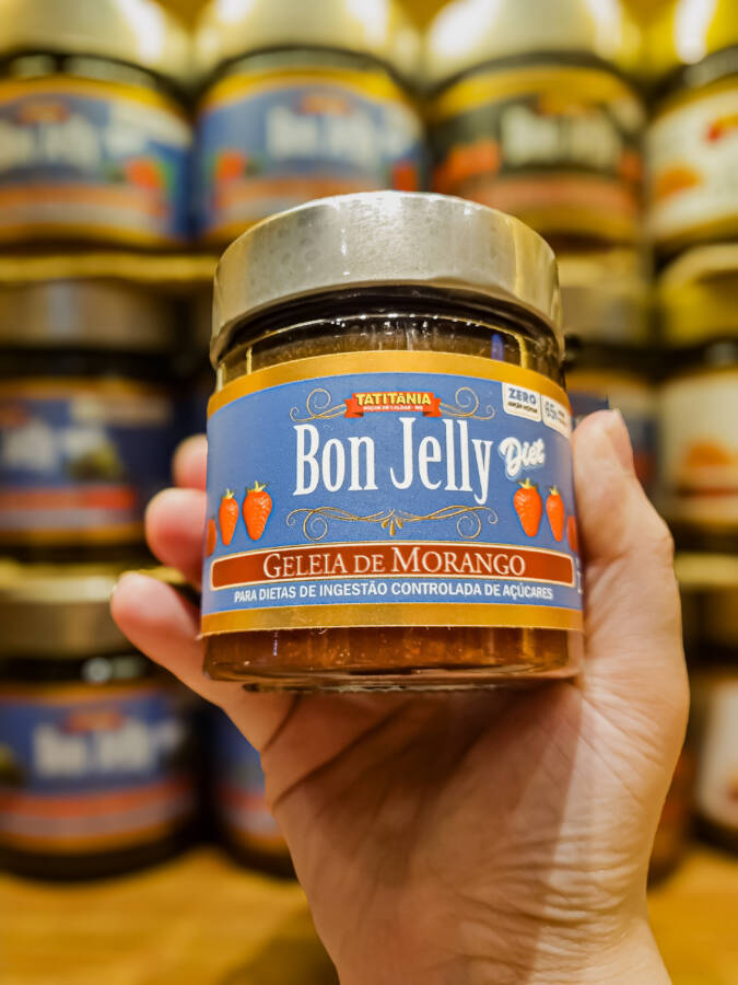 Geleia de Morango Diet Bon Jelly Tatitânia – 270g