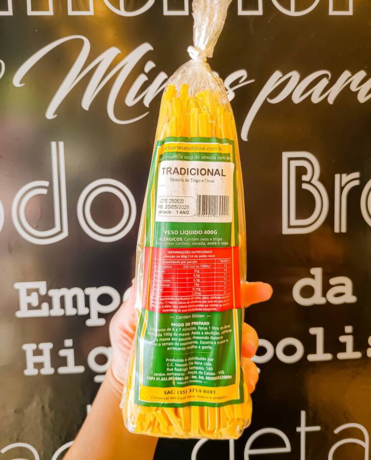 Pasta Artesanal Tradicional Zia Nina – 400g - Imagem 3