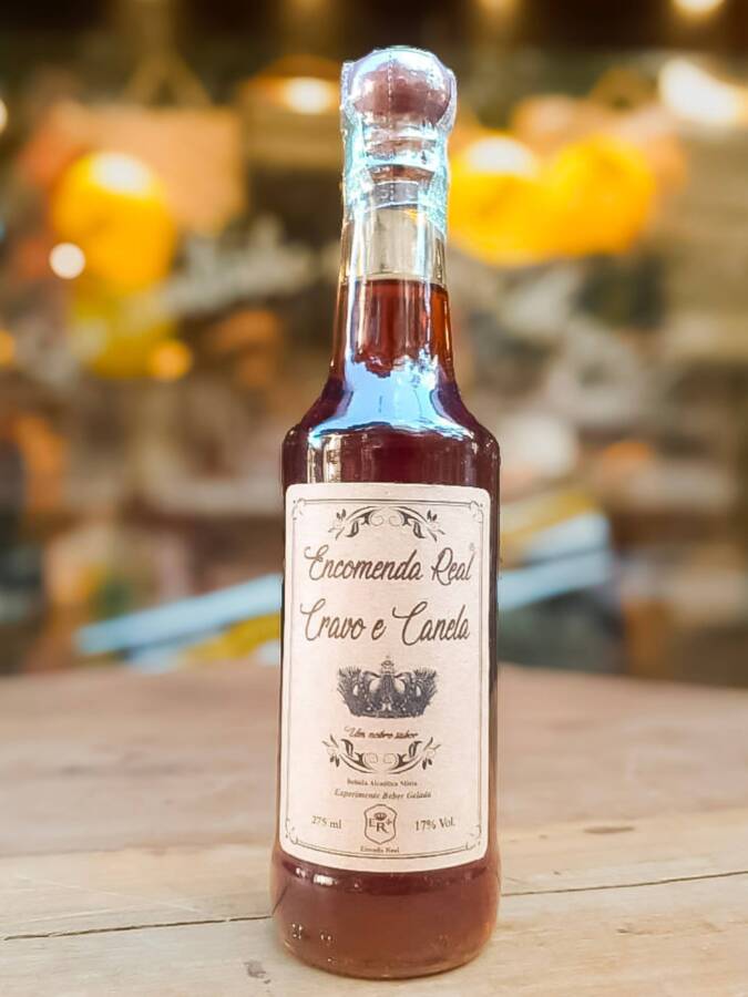 licor cravo e canela 250ml