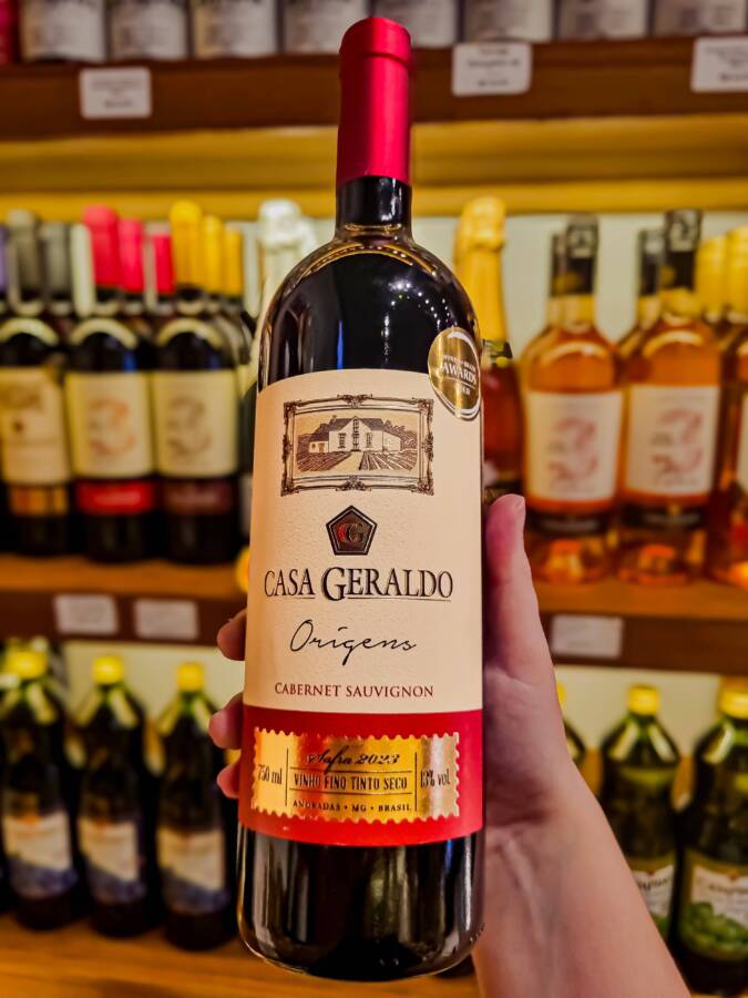 Vinho Fino Tinto Seco Cabernet Sauvignon Origens Casa Geraldo – 750ml