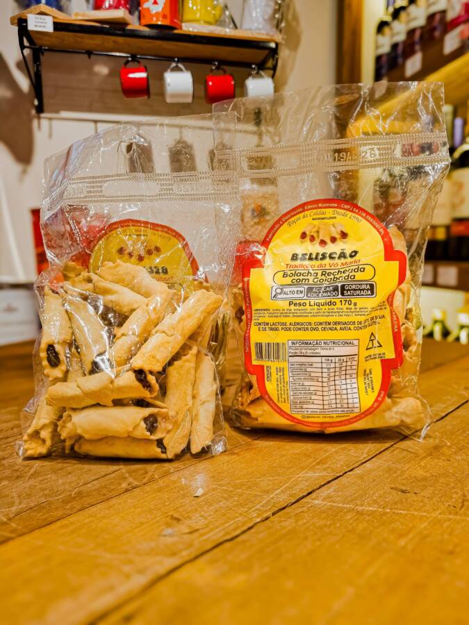 bolacha recheada com goiaba