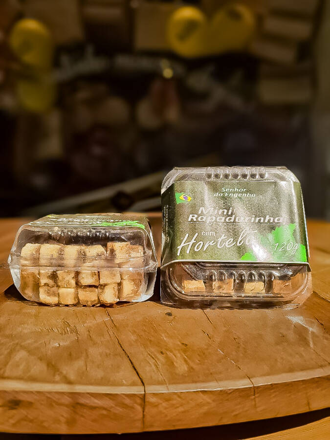 mini rapadura hortelã