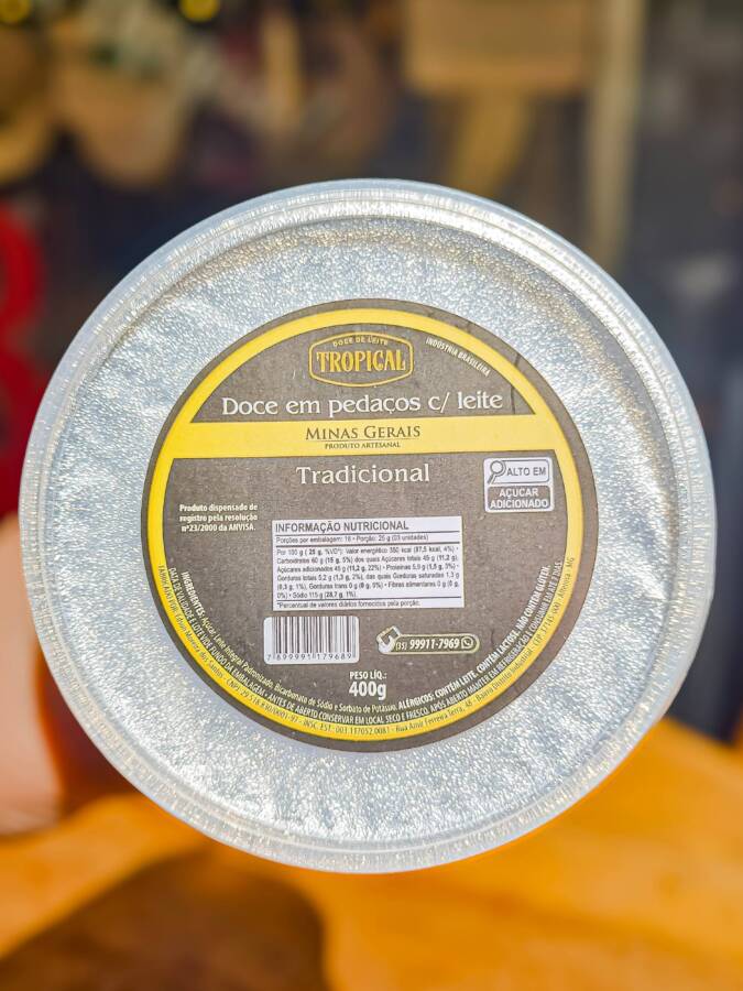 doce de leite cubinho