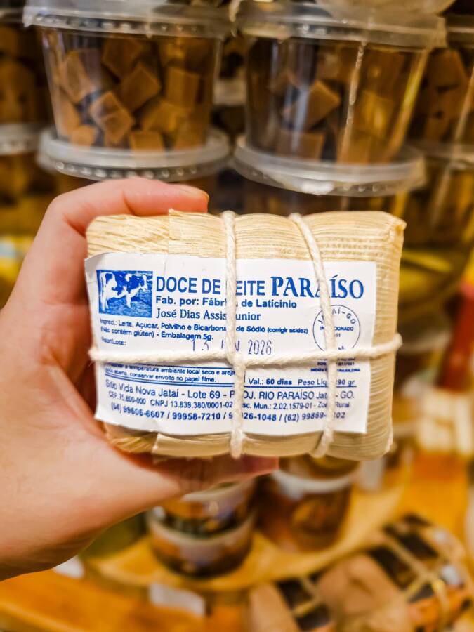 Doce de leite na Palha