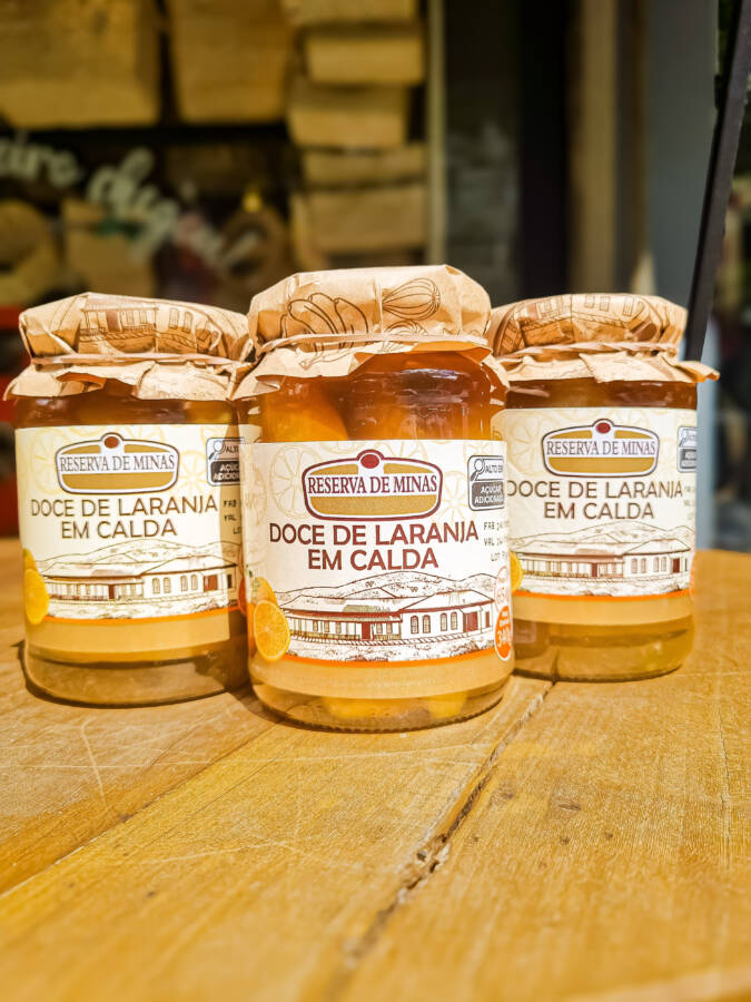 doce de laranja em calda