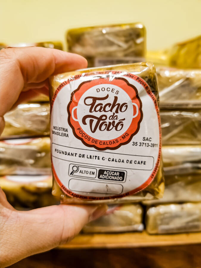 foudant com calda de café