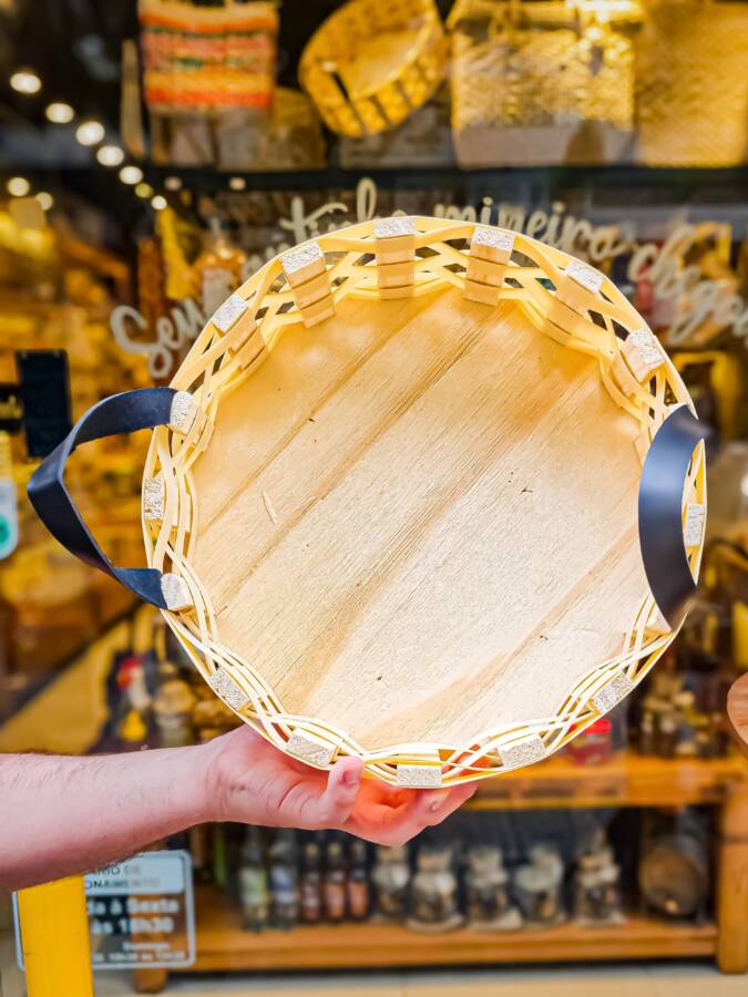 Bandeja Linux Redonda Média