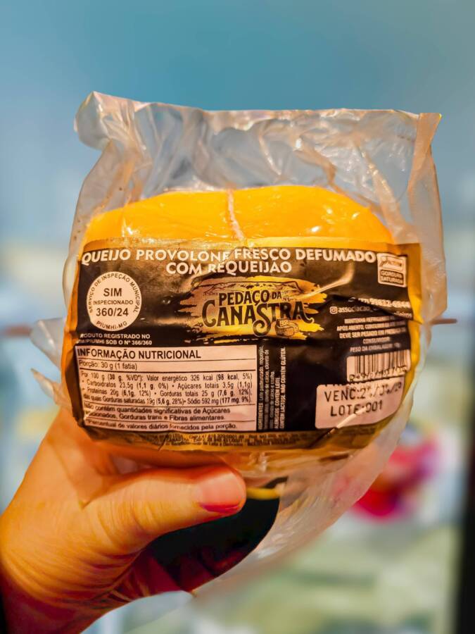 Queijo provolone recheado